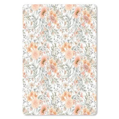 Produktbild von MuchoWow® Mauspad Mousepad Blumen - Collage - Farben 40x60 cm - Mousepads - Maus Mat - Pad - Mausunterlage - Schreibtisch Accesoire