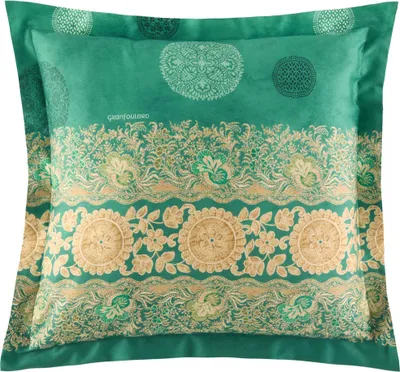Produktbild von Bassetti Satin-Kissenhülle einzeln PALLAVICINO Farbe V1 MINT Größe 40x40