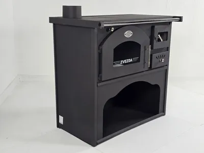 Obrázek produktu pro ZVEZDA Classic GFS, Sporák na dřevo s troubou a varnou plochou, 5,9 kW, Kouřovod vlevo, Ø 130 mm