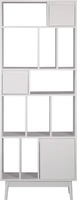 Produktbild von Rebecca Mobili Bücherregal Mawar 187x70x29,5 Spanplatte Holz Weiß Modern