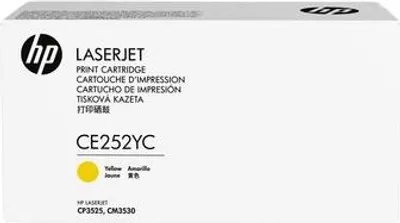 Produktbild von Toner HEWLETT PACKARD CE252YC  CLJCP3525 CARTRIDGE YELLOW