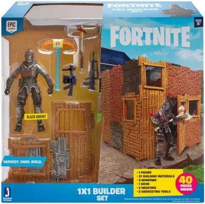 Zdjęcie produktu dla Jazwares FOR 1x1 Zestaw konstrukcyjny z figurką do zabawy W1