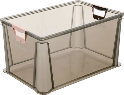 Produktbild von keeeper Aufbewahrungsbox "luis" 64 Liter grau-transparent