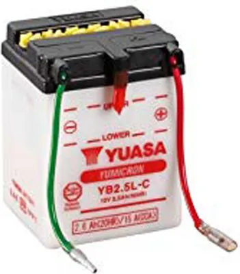 Zdjęcie produktu dla Akumulator YUASA YB2,5L-C 2,5 AH