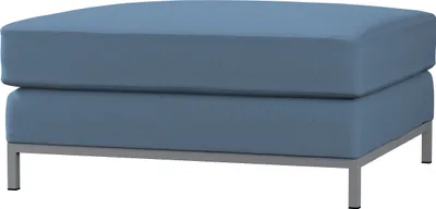 Produktbild von Dekoria Bezug für Kramfors Hocker, blau, Husse, Kramfors Hocker