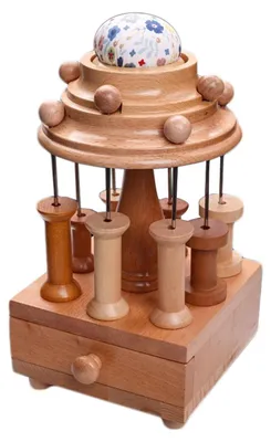 Produktbild von Holz-Organizer für Nähzubehör