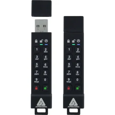 Produktbild von Apricorn Aegis Secure Key 3z - USB-Flash-Laufwerk - 64 GB