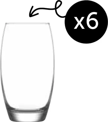 Produktbild von LAV Empire Longdrinkglas – 510 ml (217 1/4 oz), 6er Set