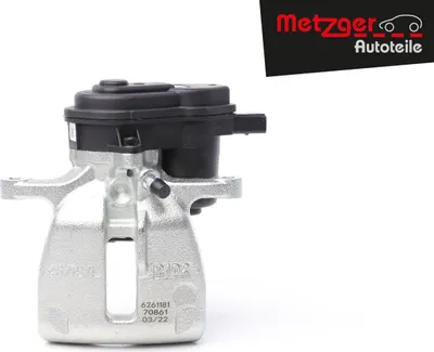 Produktbild von METZGER 6261181 Bremssattel Hinten Links für AUDI A4 Avant (8K5, B8)