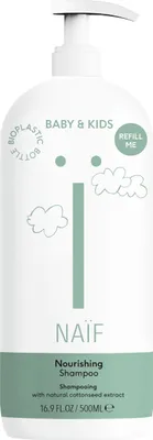 Produktbild von Naïf Nährendes Shampoo für Babys und Kinder 500 ml | Badezubehör