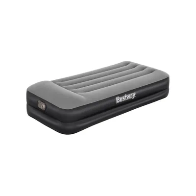 Produktbild von Bestway Luftbett mit Integrierter Luftpumpe Beflockt 191x97x46 cm