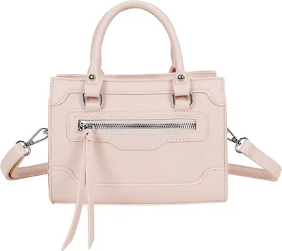 Produktbild von Gallantry, Damenhandtasche mit Reißverschluss, festen Griffen und abnehmbarem Schulterriemen, Rosa
