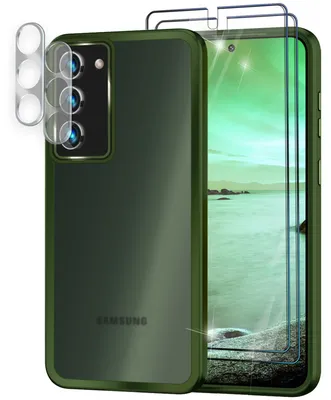 Obrázok produktu pre Hybridné puzdro pre Samsung Galaxy S23 Plus, 2x ochrana displeja a fotoaparátu, zelené