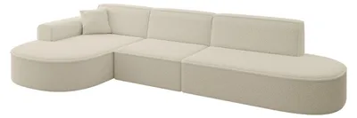 Produktbild von ALTDECOR Ecksofa in L-Form MARI-L2 - 328x171x79,5 cm Beige - Corner Sofa Bett Eckcouch Couch Wohnlandschaft Cauchsofa