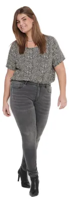 Productafbeelding van Alleen Carmakoma, Damen Caraugusta, Life, Hw, Sk, Dnn, Bj312, Noos Jeans, donkergrijs denim