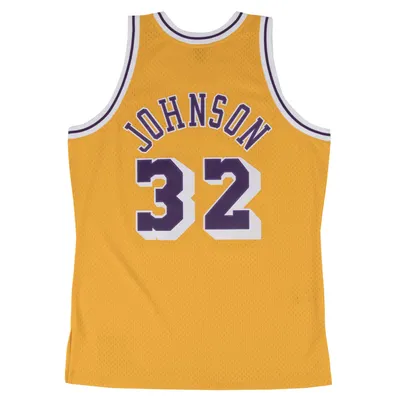 Produktbild von Mitchell & Ness HWC Swingman Jersey Los Angeles Lakers 1984-85 Magic Johnson yellow XL