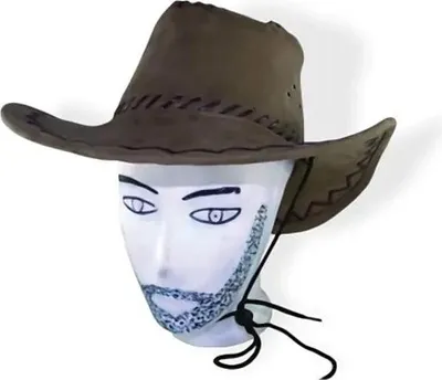 Produktbild von Cowboy-Hut braun, für Erwachsene Grösse M