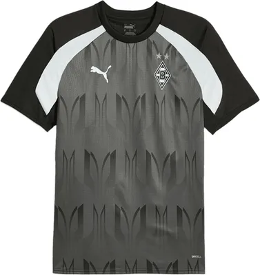 Produktbild von Puma Herren Borussia Mönchengladbach Prematch Trikot - 772636, Farbe:Schwarz / Weiß, Textil:XXL