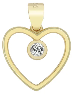 Produktbild von Akzent Damen Anhänger Dilsa "Dilsa" aus 925 Sterlingsilber, rhodiniert, langlebig