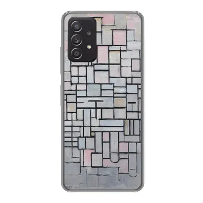 Produktbild von MuchoWow® Handyhülle Schutzhülle Hülle für Samsung Galaxy A53 5G Komposition 6 - Piet Mondrian Silikon Softcase Handy Hülle - Schutzabdeckung