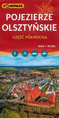 Produktbild von Pojezierze Olsztyńskie, część północna mapa turystyczna