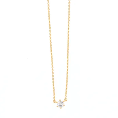 Produktbild von ESNL01251242 Collier Sole mit Zirkonia vergoldet ESNL01251242 Esprit