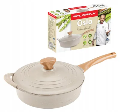 Produktbild von Florina Oslo Hohe Pfanne 28 cm mit Deckel Antihaft