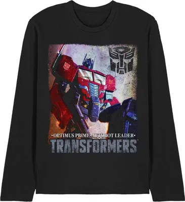 Produktbild von Transformers - "Generations" T-Shirt für Herren/Damen Uni, Langärmlig TV26367 (M) (Schwarz)