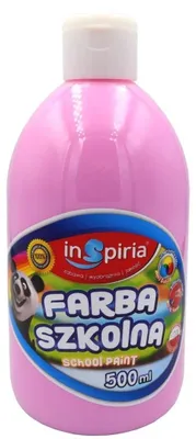 Produktbild von Rosa Schulfarbe 500 ml – InSpiria