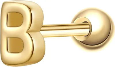 Produktbild von Glanzstücke München Piercing Buchstabe B Sterling Silber 50084884