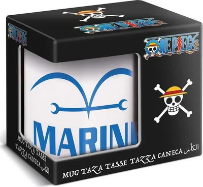 Produktbild von Stor One Piece Marine Tasse Für Junge Erwachsene 325ml Durchsichtig  Durchsichtig One Size
