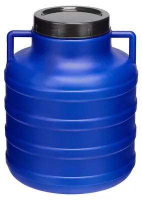 Produktbild von Garronda 5L Plastikfass Lebensmittelfass aus HDPE-Plastik für Haus&Garten GD-0078, Blau