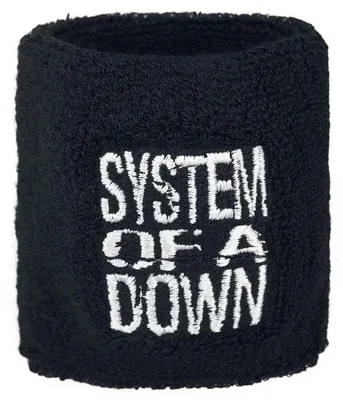 Produktbild von System Of A Down Schweißband Unisex Logo schwarz Standard