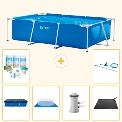 Produktbild von Rechteckiger Frame Pool - 300x200x75 cm - 7-teilig SCB97