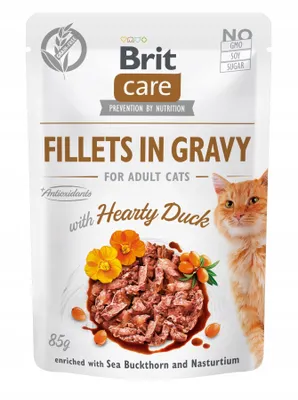 Obrázok produktu pre Kapsička pre mačky Brit Care Cat Hearty Duck Gravy 85 g