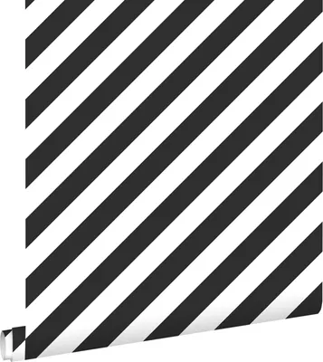 Produktbild von ESTAhome Tapete Streifen Schwarz-Weiß 53 cm x 10.05 m