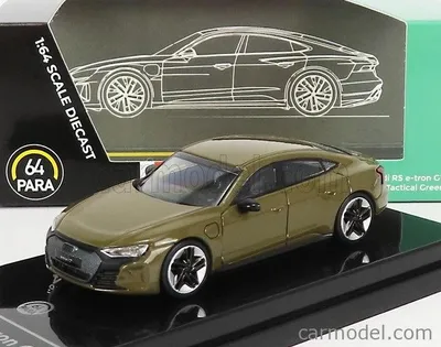 Immagine prodotto di Para64 55334 Audi RS e-tron GT, colore verde militare (destrimano), scala 1:64, modellino di auto
