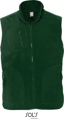 Immagine prodotto di SOLs 51000 | Gilet in pile Norvegia - Colore: Verde abete - Taglia: XL