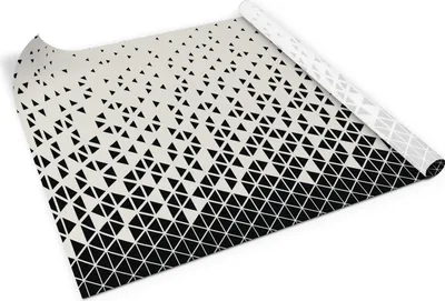 Produktbild von Dreiecke– Möbelfolie selbstklebend – PVC Klebefolie für Möbel – Küche – Schränke – Möbelrenovierungsfolie – Möbeldekorfolie – 100x50 cm