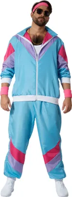 Produktbild von dressforfun® Herrenkostüm Retro 80er 90er Jahre Jogginganzug Set