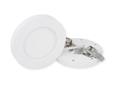 Produktbild von 6W LED Panel Aufputz Deckenleuchte Spot Leuchte Warmweiß 450 Lumen Rund
