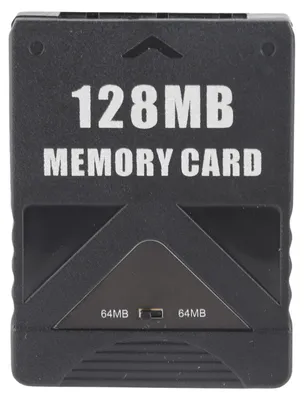 Immagine prodotto di Scheda di memoria per console di gioco, 2-in-1, stabile e facile da usare (plug-and-play), per console PS2, capacità 128 MB