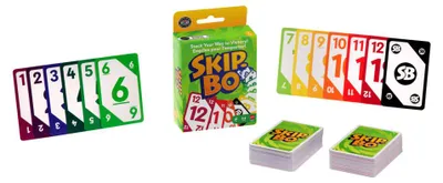 Produktbild von OttoSimon Kartenspiel Skip-Bo refresh strategisches Gesellschaftsspiel 2-6 Spieler