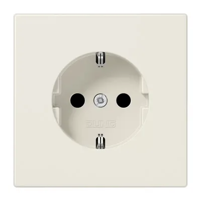 Produktbild von JG SCHUKO Steckdose weiß LS1520KI mit erh. Ber.-sch.