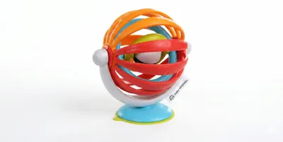 Zdjęcie produktu dla Zabawka Interaktywna Baby Einstein Sticky Spinner - Kolorowa Grzechotka z Przyssawką