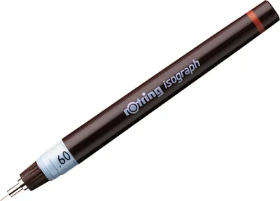 Zdjęcie produktu dla Rotring 1903493, Niebieski, Brązowy, Okrągły, 0,6 mm, 1 szt.