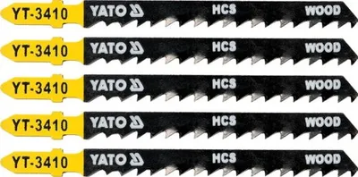 Produktbild von YATO Sägeblattsatz Stichsäge YT-3410 1.4mm 100mm 8mm Bimetall
