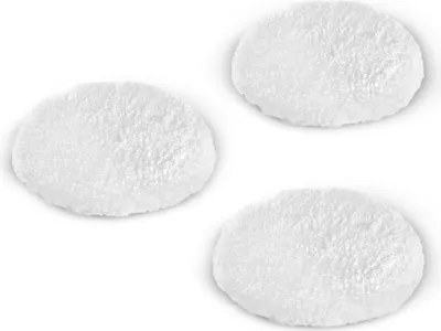 Productafbeelding van KÄRCHER 28631960 KÄRCHER Polierpads Mikrofaser 60 °C waschbar, 3 St.
