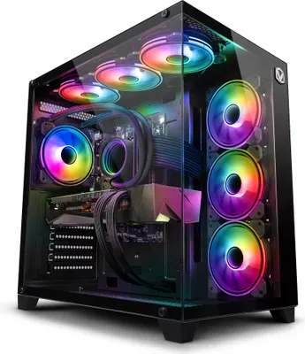 Produktbild von Vibox Gaming-PC X-185, Intel Core i9 14900KF 6.0 GHz, Nvidia RTX 5090 32 GB, 32 GB RAM, 2 TB NVMe M.2 SSD, Windows 11, WiFi, VR-Ready, Ray-Tracing, 32 Threads, HDMI 2.1b, 3x DisplayPort 2.1b