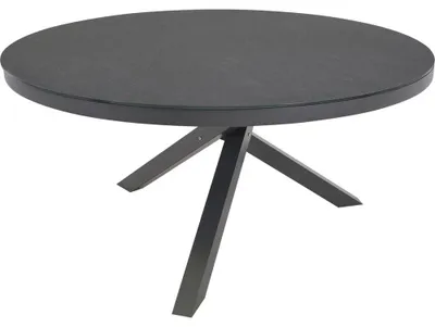 Produktbild von Lesli Living - Gartentisch Mojito - Anthrazit - Ø150x74cm